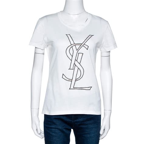 ysl embroidered shirt|YSL shirt women.